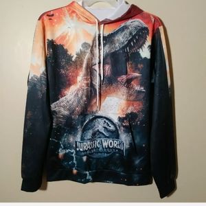 Cosplay Men's Size Small Multicolored 3D Graphic Hoodie Sweatshirt